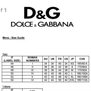 dolce gabbana t shirt flower|Dolce & Gabbana shirt size chart.